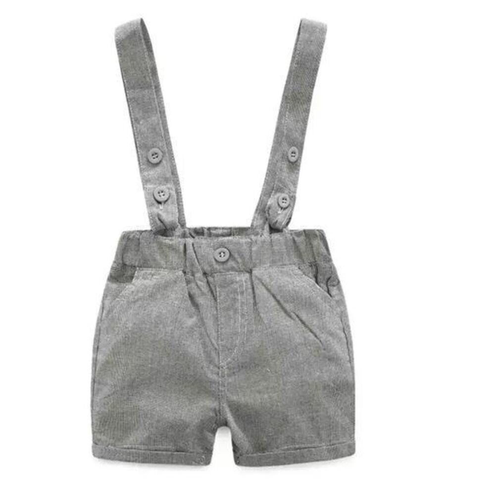 New boy cotton spring summer shorts outfit  0-3 months